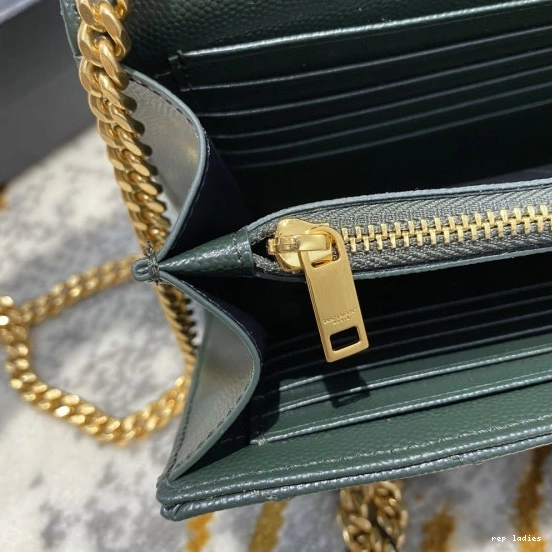 Repladies REP YSL CASSANDRE MATELASSÉ CHAIN WALLET 0804